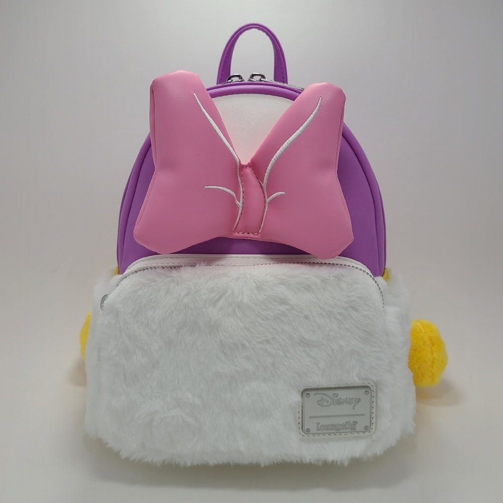 Loungefly Disney Daisy Duck Plush Mini Backpack